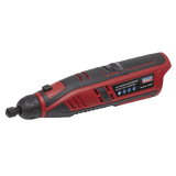Sealey CP1207 Cordless Multipurpose Rotary Tool & Engraver Kit 49pc 12V Lithium - ion - Body Only - CP1207 - Sealey Tools UK - Workshop Tool Storage