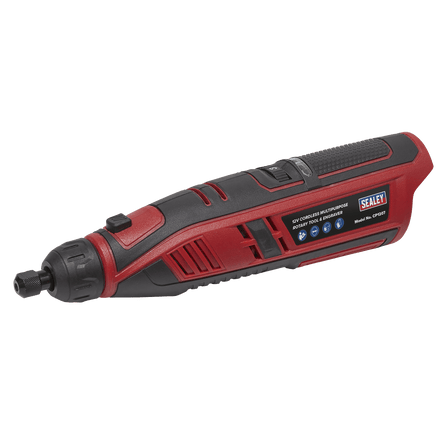 Sealey CP1207 Cordless Multipurpose Rotary Tool & Engraver Kit 49pc 12V Lithium - ion - Body Only - CP1207 - Sealey Tools UK - Workshop Tool Storage