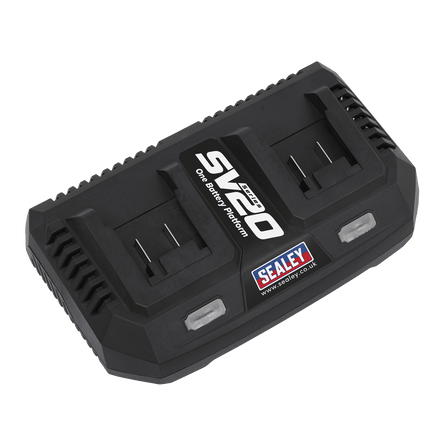 Sealey CP20VMC2 Dual Battery Charger 20V Lithium - ion for SV20 Series - CP20VMC2 - Sealey Tools UK - Workshop Tool Storage