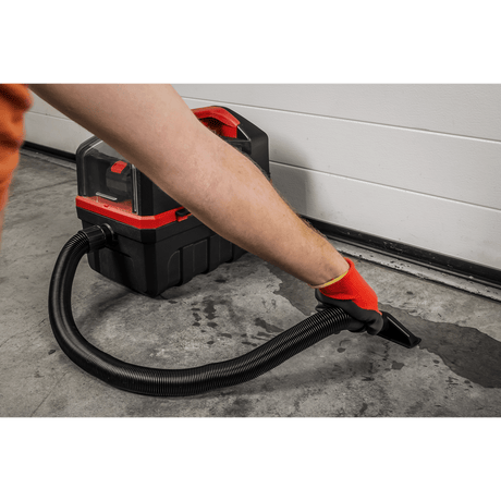 Sealey CP20VWDVKIT Cordless Wet & Dry Vacuum Kit 2 Batteries - 20V 4Ah SV20 Series - CP20VWDVKIT - Sealey Tools UK - Workshop Tool Storage