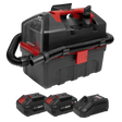 Sealey CP20VWDVKIT Cordless Wet & Dry Vacuum Kit 2 Batteries - 20V 4Ah SV20 Series - CP20VWDVKIT - Sealey Tools UK - Workshop Tool Storage