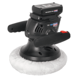 Sealey CP2518L Cordless Polisher 240mm 18V Lithium - ion - CP2518L - Sealey Tools UK - Workshop Tool Storage