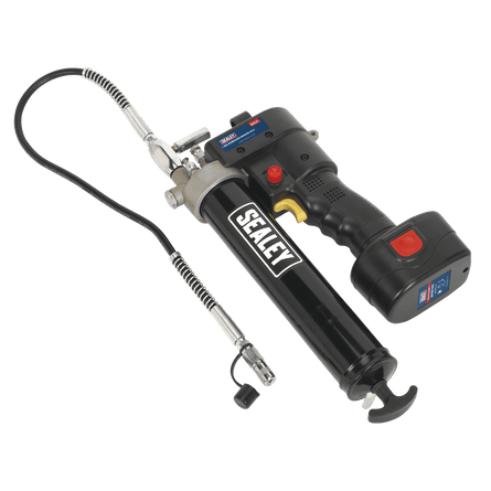 Sealey CPG12V Cordless Grease Gun 12V - CPG12V - Sealey Tools UK - Workshop Tool Storage