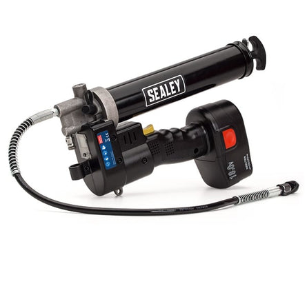 Sealey CPG18V Cordless Grease Gun 18V - Cordless - SLY-15687 - Sealey Tools UK - Workshop Tool Storage