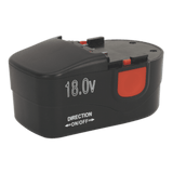 Sealey CPG18VBP Power Tool Battery 18V 2Ah Lithium - ion for CPG18V - CPG18VBP - Sealey Tools UK - Workshop Tool Storage