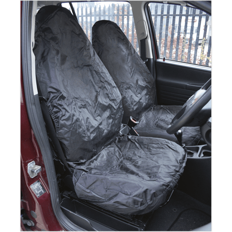 Sealey CSC6 2pc Heavy - Duty Front Seat Protector Set - CSC6 - Sealey Tools UK - Workshop Tool Storage