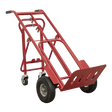 Sealey CST989 Sack Truck 3 - in - 1 with Pneumatic Tyres 250kg Capacity - CST989 - Sealey Tools UK - Workshop Tool Storage