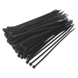 Sealey CT20048P100 200 x 4.8mm Black Cable Tie - Pack of 100 - CT20048P100 - Sealey Tools UK - Workshop Tool Storage