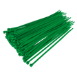 Sealey CT20048P100G 200 x 4.4mm Green Cable Tie - Pack of 100 - CT20048P100G - Sealey Tools UK - Workshop Tool Storage