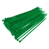 Sealey CT20048P100G 200 x 4.4mm Green Cable Tie - Pack of 100 - CT20048P100G - Sealey Tools UK - Workshop Tool Storage