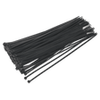 Sealey CT30048P100 300 x 4.8mm Black Cable Tie - Pack of 100 - CT30048P100 - Sealey Tools UK - Workshop Tool Storage