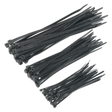 Sealey CT75B Cable Ties Assorted Black Pack of 75 - Wiring Tools - SLY-18930 - Sealey Tools UK - Workshop Tool Storage