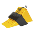 Sealey CV127 Wheel Chock with Bracket - Commercial - CV127 - Sealey Tools UK - Workshop Tool Storage