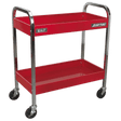 Sealey CX102 Trolley 2 - Level Heavy - Duty - CX102 - Sealey Tools UK - Workshop Tool Storage
