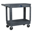 Sealey CX202 Trolley 2 - Level Composite Heavy - Duty - CX202 - Sealey Tools UK - Workshop Tool Storage