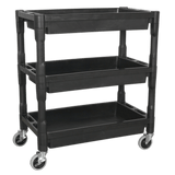 Sealey CX205 Trolley 3 - Level Composite Heavy - Duty - CX205 - Sealey Tools UK - Workshop Tool Storage