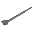 Sealey D2WC Cranked Chisel 40 x 250mm Wide - SDS Plus - D2WC - Sealey Tools UK - Workshop Tool Storage