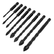 Sealey DBGC1 8pc Tile & Glass Drill Bit Set - DBGC1 - Sealey Tools UK - Workshop Tool Storage