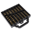 Sealey DBS99CB Drill Bit Set HSS Cobalt Fully Ground 99pc - DBS99CB - Sealey Tools UK - Workshop Tool Storage