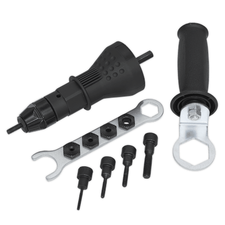 Sealey DRA02 Rivet Nut Adaptor Drill Powered - DRA02 - Sealey Tools UK - Workshop Tool Storage