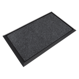 Sealey DRM01 Rubber Disinfection Mat With Removable Polyester Carpet 450 x 750mm - DRM01 - Sealey Tools UK - Workshop Tool Storage