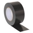 Sealey DTB75 75mm x 50m Black Duct Tape - DTB75 - Sealey Tools UK - Workshop Tool Storage