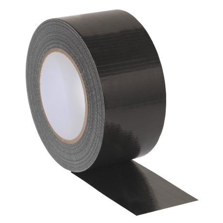 Sealey DTB75 75mm x 50m Black Duct Tape - DTB75 - Sealey Tools UK - Workshop Tool Storage