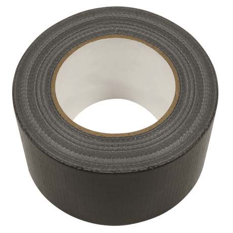 Sealey DTB75 75mm x 50m Black Duct Tape - DTB75 - Sealey Tools UK - Workshop Tool Storage