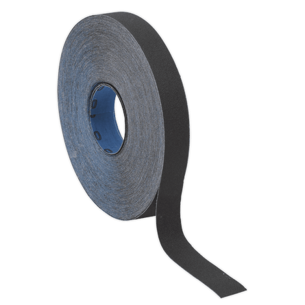 Sealey ER2525150 Emery Roll Blue Twill 25mm x 25m 150Grit - ER2525150 - Sealey Tools UK - Workshop Tool Storage