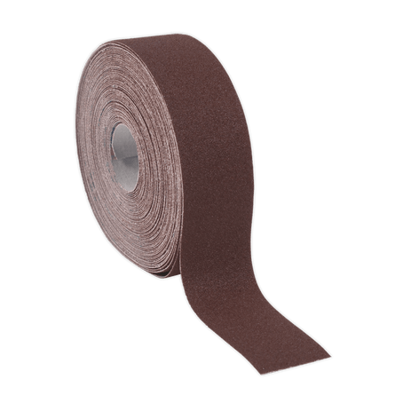 Sealey ERB5050120 Emery Roll Brown 50mm x 50m 120Grit - ERB5050120 - Sealey Tools UK - Workshop Tool Storage