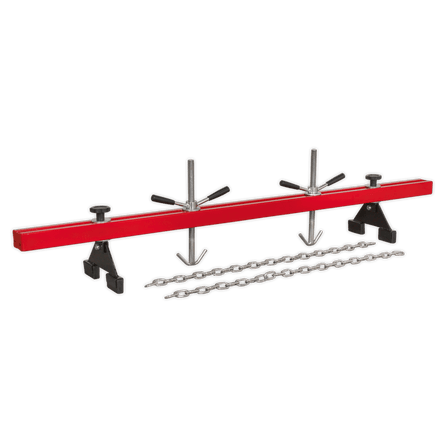 Sealey ES502 Engine Support Beam 500kg Capacity Double Support - Engine Stands & Supports - SLY-15358 - Sealey Tools UK - Workshop Tool Storage