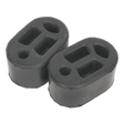 Sealey EX01 Exhaust Mounting Rubbers (Pack of 2) - EX01 - Sealey Tools UK - Workshop Tool Storage
