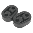 Sealey EX02 Exhaust Mounting Rubbers (Pack of 2) - EX02 - Sealey Tools UK - Workshop Tool Storage