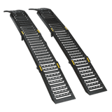 Sealey FCR500 Steel Folding Loading Ramps 500kg Capacity per Pair - FCR500 - Sealey Tools UK - Workshop Tool Storage