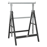 Sealey FDT3 Fold Down Telescopic Trestle 200kg Capacity - FDT3 - Sealey Tools UK - Workshop Tool Storage