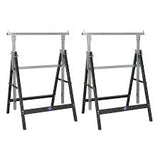 Sealey FDT32 Fold Down Telescopic Trestle - 200kg Capacity - Pair - FDT32 - Sealey Tools UK - Workshop Tool Storage