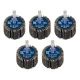 Sealey FW4030405 Flap Wheel 40 x 30mm 40Grit 6mm Shaft - Pack of 5 - FW4030405 - Sealey Tools UK - Workshop Tool Storage