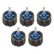 Sealey FW4030605 Flap Wheel 40 x 30mm 60Grit 6mm Shaft - Pack of 5 - FW4030605 - Sealey Tools UK - Workshop Tool Storage