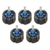Sealey FW4030605 Flap Wheel 40 x 30mm 60Grit 6mm Shaft - Pack of 5 - FW4030605 - Sealey Tools UK - Workshop Tool Storage