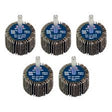 Sealey FW4030805 Flap Wheel 40 x 30mm 80Grit 6mm Shaft - Pack of 5 - FW4030805 - Sealey Tools UK - Workshop Tool Storage