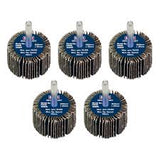 Sealey FW4030805 Flap Wheel 40 x 30mm 80Grit 6mm Shaft - Pack of 5 - FW4030805 - Sealey Tools UK - Workshop Tool Storage