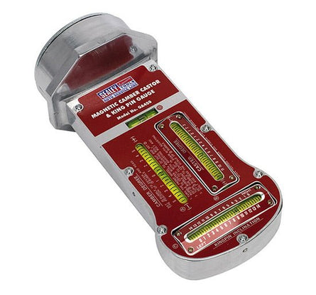 Sealey GA450 Magnetic Camber Castor & Kingpin Gauge - Steering, Hub & Suspension - SLY-14430 - Sealey Tools UK - Workshop Tool Storage