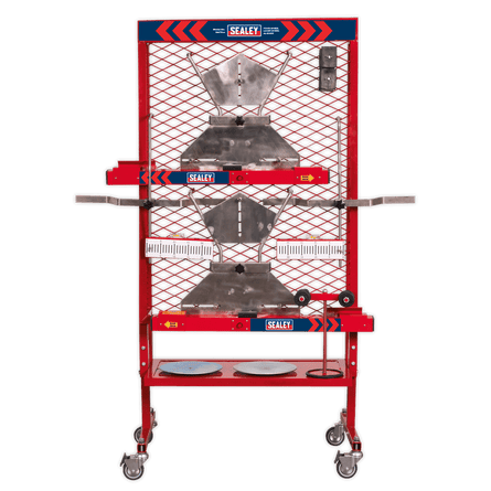 Sealey GA70 Four - Wheel Laser Wheel Aligner - Steering, Hub & Suspension - SLY-16727 - Sealey Tools UK - Workshop Tool Storage