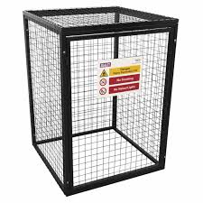 Sealey GCSC447 Safety Cage - 4 x 47kg Gas Cylinders - GCSC447 - Sealey Tools UK - Workshop Tool Storage