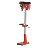 Sealey GDM140F Pillar Drill Floor 12 - Speed 1500mm Height 370W/230V - GDM140F - Sealey Tools UK - Workshop Tool Storage