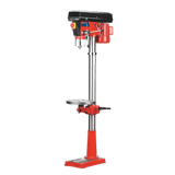 Sealey GDM160F Pillar Drill Floor 16 - Speed 1580mm Height 550W/230V - GDM160F - Sealey Tools UK - Workshop Tool Storage