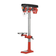 Sealey GDM1630FR Radial Pillar Drill Floor 5 - Speed 1620mm Height 550W/230V - GDM1630FR - Sealey Tools UK - Workshop Tool Storage