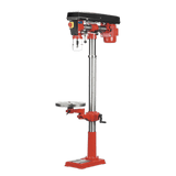 Sealey GDM1630FR Radial Pillar Drill Floor 5 - Speed 1620mm Height 550W/230V - GDM1630FR - Sealey Tools UK - Workshop Tool Storage