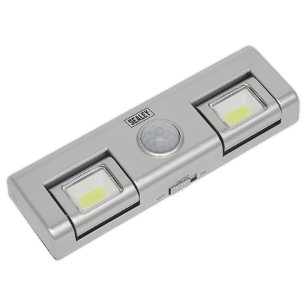 Sealey GL93 Auto Light 1W COB LED with PIR Sensor 3 x AA Cell - GL93 - Sealey Tools UK - Workshop Tool Storage