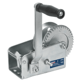 Sealey GWE2000M Geared Hand Winch 900kg Capacity - GWE2000M - Sealey Tools UK - Workshop Tool Storage